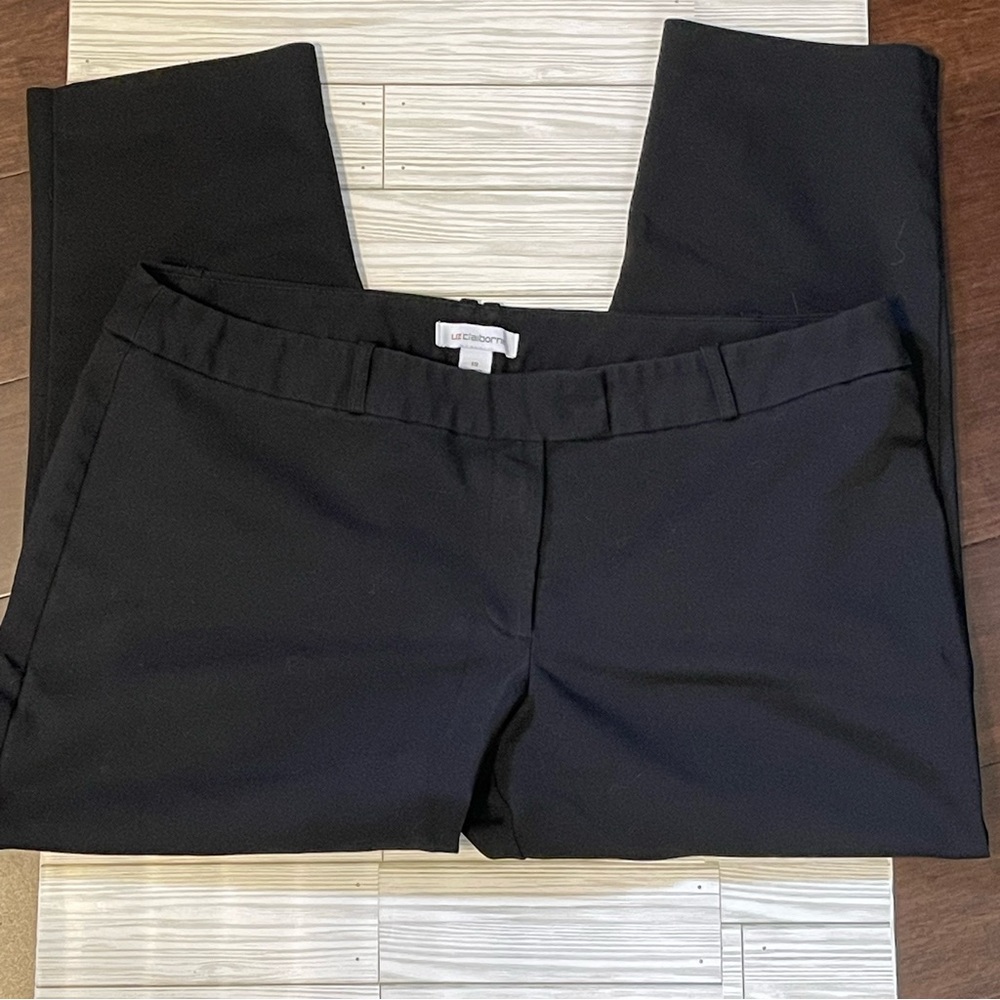 Liz Claibourne Black Capri Dress Pants Size 18